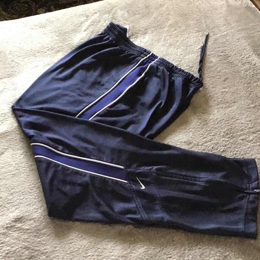 Nike Gym Pants with Zipper lLeg and  Pockets